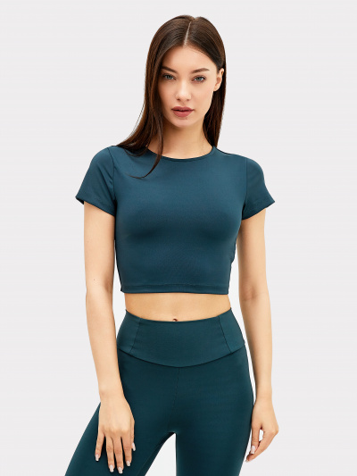 Футболка Mark Formelle 302942/24-26966Ц-2 т.зеленый - фото 1