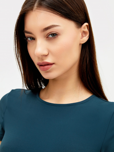 Футболка Mark Formelle 302942/24-26966Ц-2 т.зеленый - фото 5