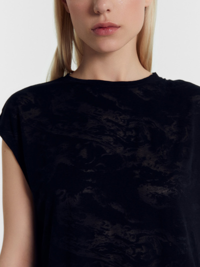 Футболка Mark Formelle 302947/24-26969П-8 волны_на_черном - фото 5