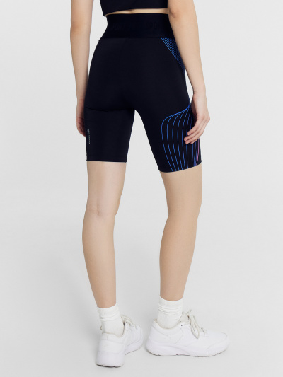 Шорты Mark Formelle 332353/24-26169П-2 черный_печать_2_сл_ПР_пер_зад_дет_1_сл_ЛВ_пер_зад_д - фото 2