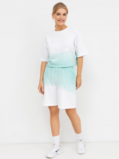 Джемпер Mark Formelle 372461/22/ОБР18641Ц-7 зеленый_градиент_003_ВАРКА_Деграде - фото 1