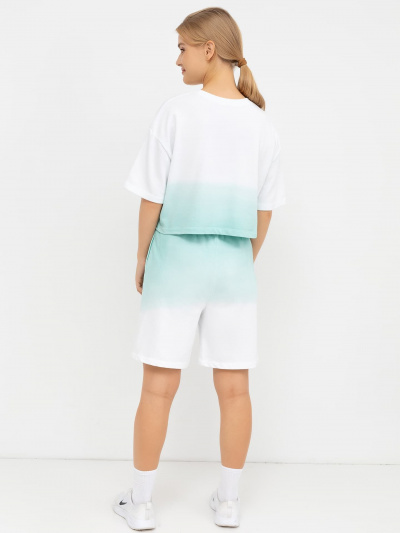 Джемпер Mark Formelle 372461/22/ОБР18641Ц-7 зеленый_градиент_003_ВАРКА_Деграде - фото 2