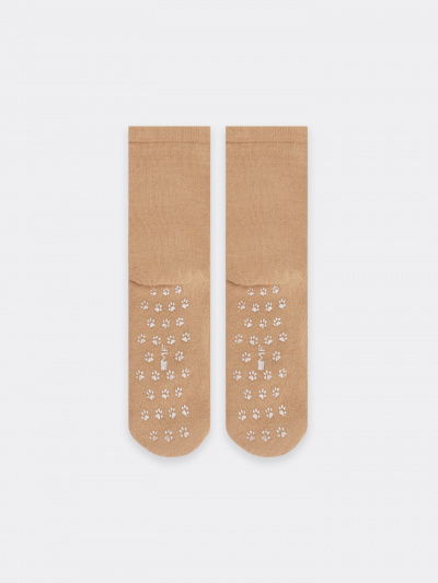 Носки Mark Formelle 392K-2539/23392K капучино_000Н_Нанесение_силикона_на_след - фото 3