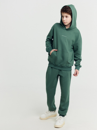 Брюки, худи Mark Formelle 393347/Ф22/25179П-7 темная_зелень_печать_1_сл_на_пол_1сл_на_ПР_рук_1сл - фото 9