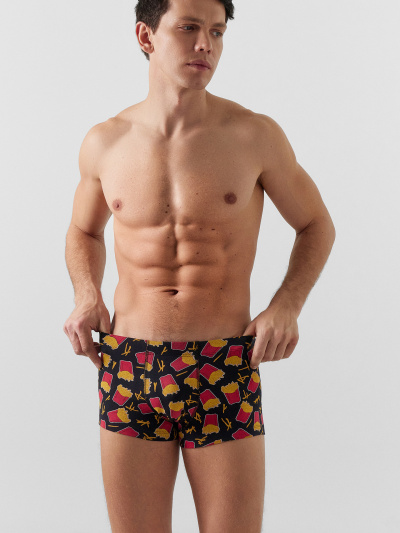 Трусы Mark Formelle 411213/24-4568П-5 картошка_на_черном - фото 6