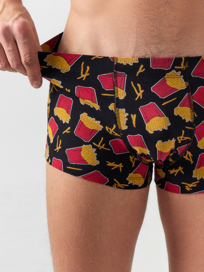 Трусы Mark Formelle 411213/24-4568П-5 картошка_на_черном - фото 5