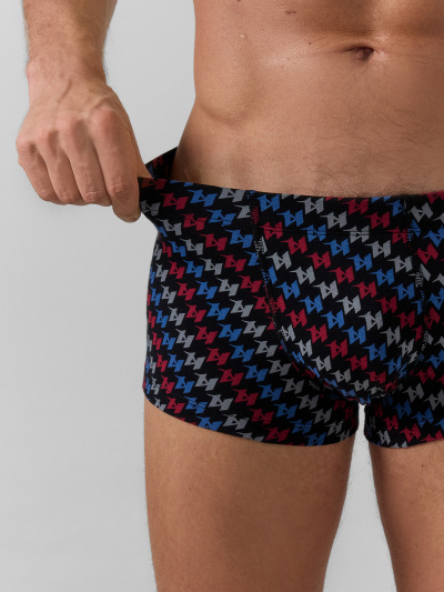 Трусы Mark Formelle 411213/24-4568П-5 разноцветный_узор_на_черном - фото 3