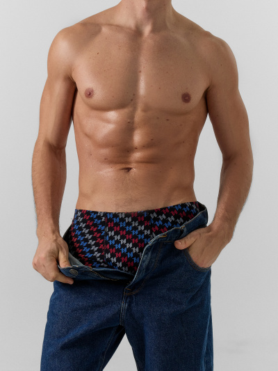 Трусы Mark Formelle 411213/24-4568П-5 разноцветный_узор_на_черном - фото 6