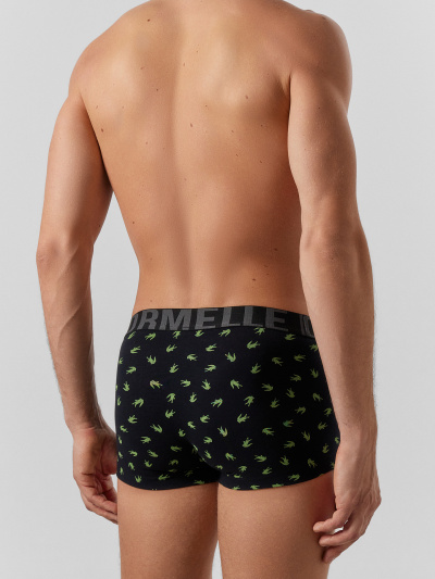 Трусы Mark Formelle 411215-2/25-5145П-5 аллигаторы_на_черном_зеленый_Нил_1_сл_2изд_на_ЛВ_д - фото 4