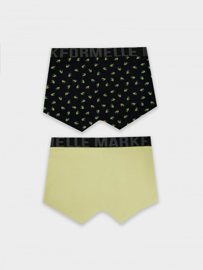 Трусы Mark Formelle 411215-2/25-5145П-5 аллигаторы_на_черном_зеленый_Нил_1_сл_2изд_на_ЛВ_д - фото 7