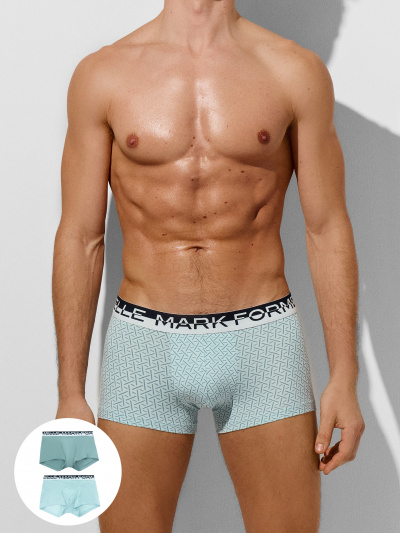 Трусы Mark Formelle 411215-2/25-5145П-5 узор_на_голубой_дымке_бриз - фото 1