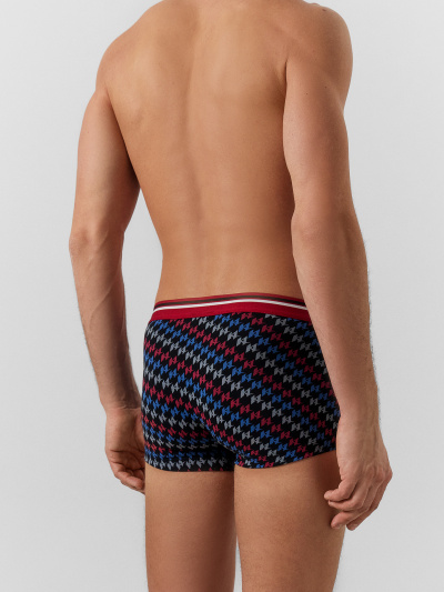 Трусы Mark Formelle 411215-3/25-5148П-5 синий_океан_вино_разноц._узор_на_черном - фото 9