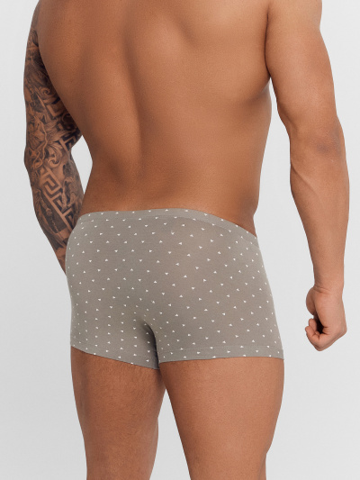 Трусы Mark Formelle 411216-2/24-4090П-5 треугольники_на_серо_зеленом_серый_меланж_4306_А - фото 7