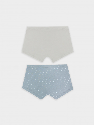 Трусы Mark Formelle 411216-2/24-4090П-5 треугольники_на_сизом_серый_пепел - фото 2