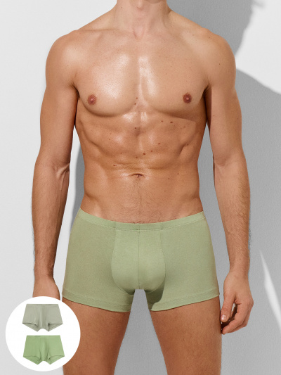 Трусы Mark Formelle 411216-2/25-5150Ц-5 зеленый_чай_серо_зеленый - фото 9