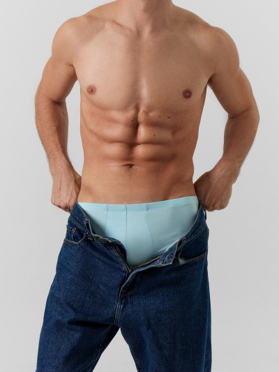 Трусы Mark Formelle 411216-3/25-5151П-5 голубой_узор_на_голубой_дымке_атлантика - фото 4