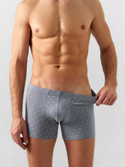 Трусы Mark Formelle 411220/24-4367П-5 треугольники_на_сизом - фото 6