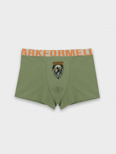 Трусы Mark Formelle 411228/24-4578П-5 зеленый_чай_печать_2_сл_на_ластовице - фото 3