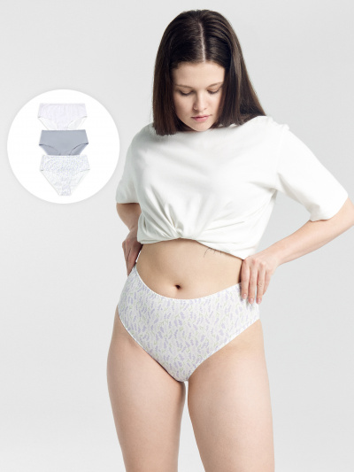Трусы Mark Formelle 412075-3/24-44-26611Ц-5 лаванда_на_молочном - фото 10