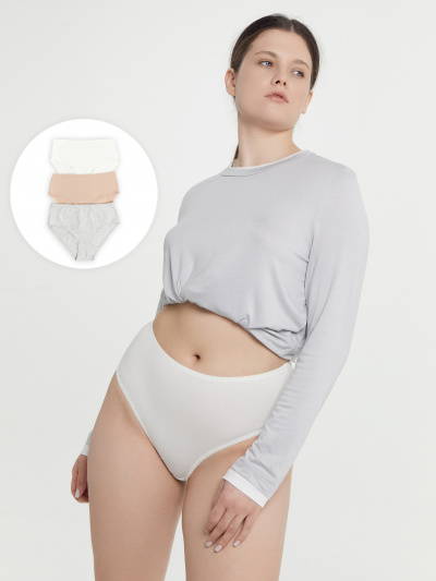 Трусы Mark Formelle 412075-3/24-44-27193Б-5 сумрачно_белый4 - фото 1