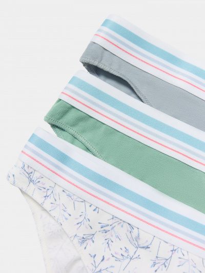 Трусы Mark Formelle 412298-3/24-18-27241Ц-5 акварельные_веточки_на_молочном - фото 8