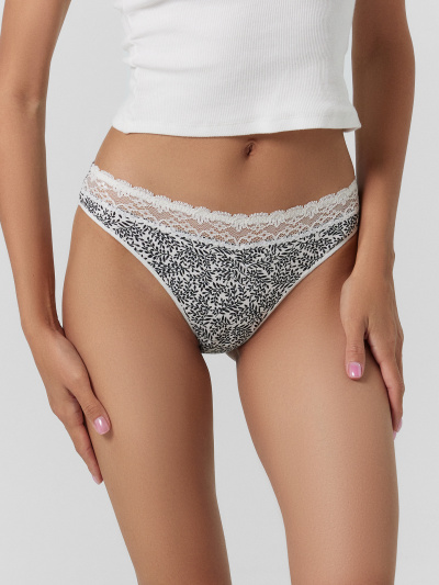 Трусы Mark Formelle 412344-3/24-55.8-27219Ц-16 веточки_на_молочном - фото 8