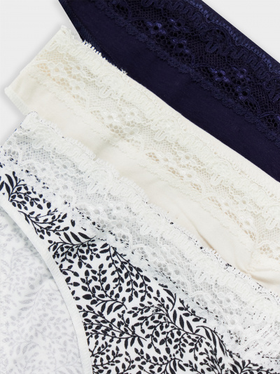 Трусы Mark Formelle 412344-3/24-55.8-27219Ц-16 веточки_на_молочном - фото 6