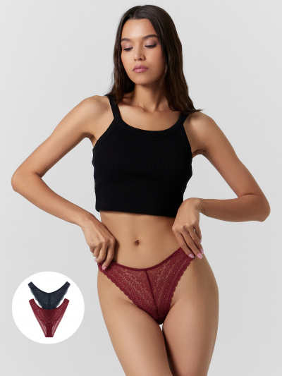 Трусы Mark Formelle 412394-2/24-55.55-29529Ц-16 гранатовый - фото 1