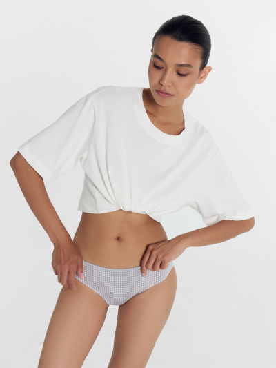 Трусы Mark Formelle 412404/24-7.07-28080Ц-5 серая_гусиная_лапка1 - фото 1