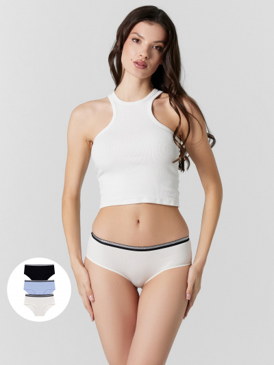 Трусы Mark Formelle 412407-3/24-10-28056Ц-5 сумрачно_белый1 - фото 1
