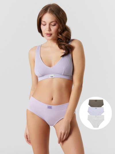 Трусы Mark Formelle 412491-3/24-22.22-27182Б-1 св.фиолетовый_декор - фото 1