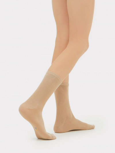 Носки Mark Formelle 430A-1407/B4-223430A молочный_нюдовый_капучино_рис.1407 - фото 3