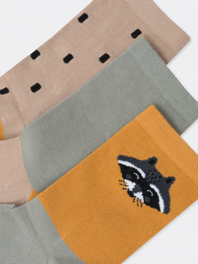 Носки Mark Formelle 430A-2071/B2-223430A кэмел_капучино_оливка_рис.2071 - фото 5