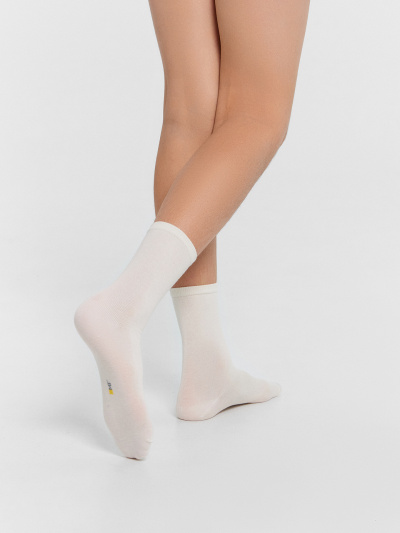 Носки Mark Formelle 430K-1407/B3-22430K молочный_рис.1407 - фото 3