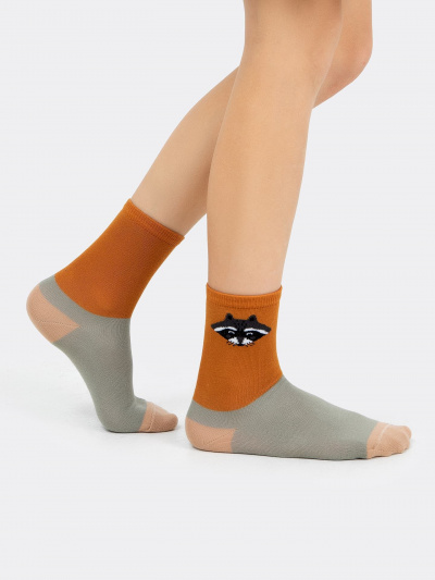 Носки Mark Formelle 430K-2071/B4-22430K кэмел_рис.2071 - фото 1