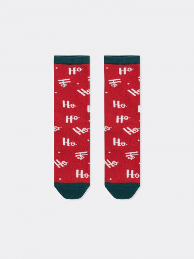 Носки Mark Formelle 430K-2172/B3-23430K-2 т.красный_рис.2172 - фото 3