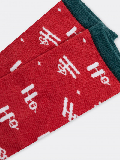 Носки Mark Formelle 430K-2172/B3-23430K-2 т.красный_рис.2172 - фото 2