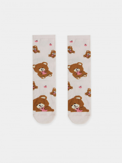 Носки Mark Formelle 430K-2704/B3-23430K-2 зефирный_рис.2704 - фото 1