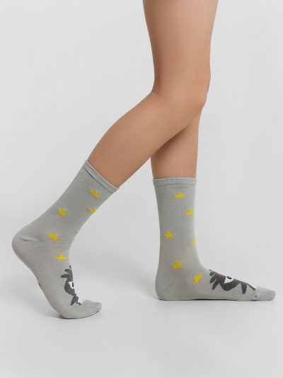 Носки Mark Formelle 430K-2705/B4-23430K-2 св.оливка_рис.2705 - фото 2