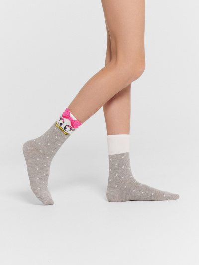 Носки Mark Formelle 430K-2778/B3-24430K серый_меланж_рис.2778 - фото 1