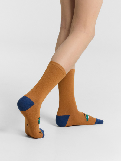 Носки Mark Formelle 430K-2848/B3-24430K кэмел_рис.2848 - фото 4