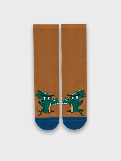 Носки Mark Formelle 430K-2848/B4-24430K кэмел_рис.2848 - фото 2