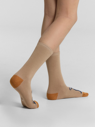 Носки Mark Formelle 430K-2849/B4-24430K капучино_рис.2849 - фото 6