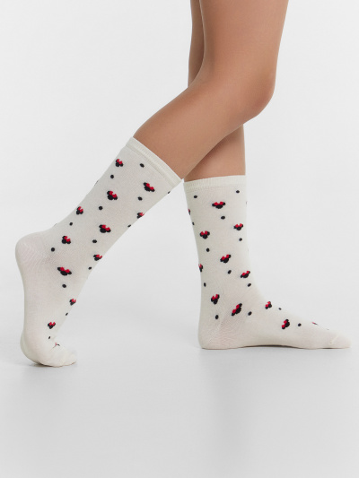 Носки Mark Formelle 430K-2945/B3-24430K-1 молочный_рис.2945 - фото 1