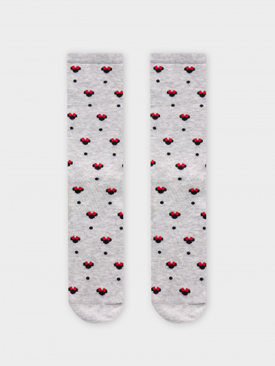 Носки Mark Formelle 430K-2945/B3-24430K-1 св.серый_меланж_рис.2945 - фото 3