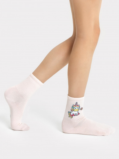 Носки Mark Formelle 444K-2380/B5-23444K зефирный_рис.2380 - фото 3