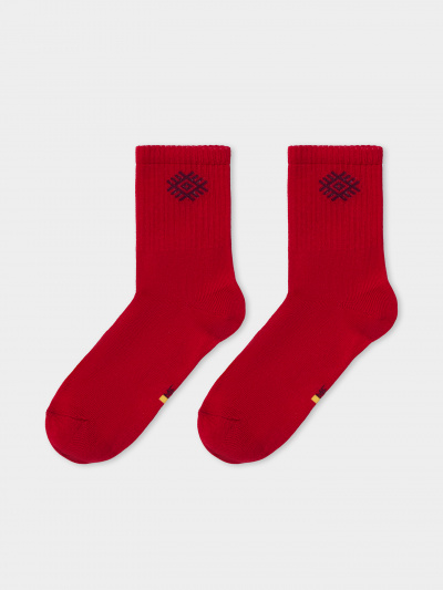 Носки Mark Formelle 444K-2775/B3-24444K я.красный_рис.2775 - фото 3