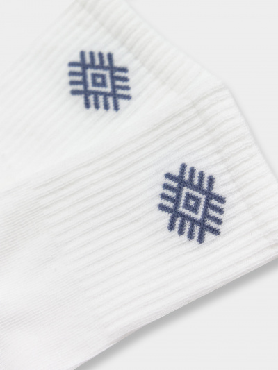 Носки Mark Formelle 444K-2775/B5-24444K белый_рис.2775 - фото 3