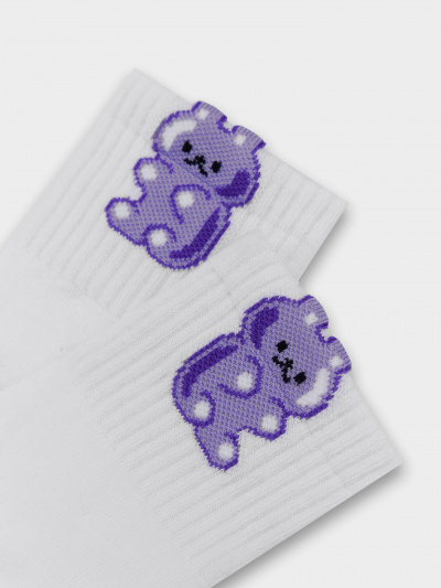 Носки Mark Formelle 444K-2845/B4-24444K белый_рис.2845 - фото 2