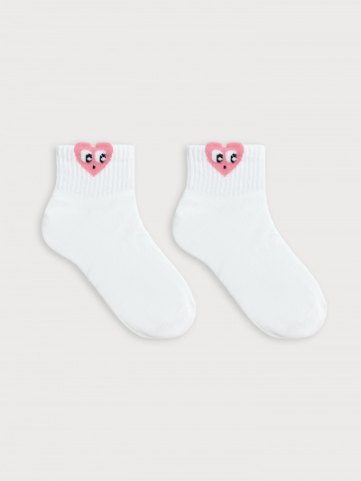 Носки Mark Formelle 452K-2773/B3-24452K белый_рис.2773 - фото 1